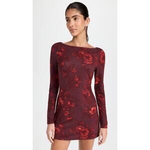 Reformation Jaelynn Knit Mini Dress - S
